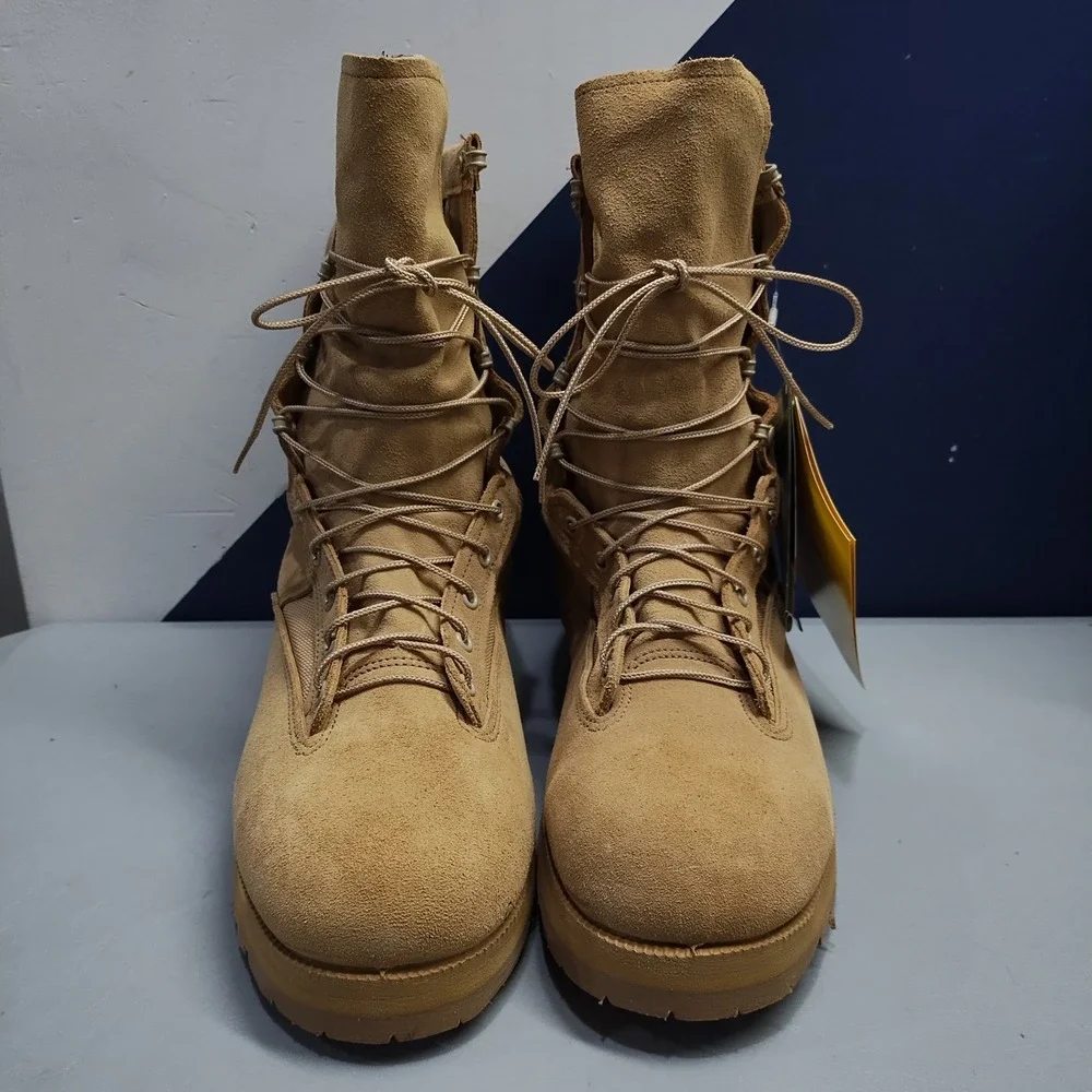 Belleville Infantry Military Combat Boots Mens Size 13W Tan Gore-Tex Waterproof